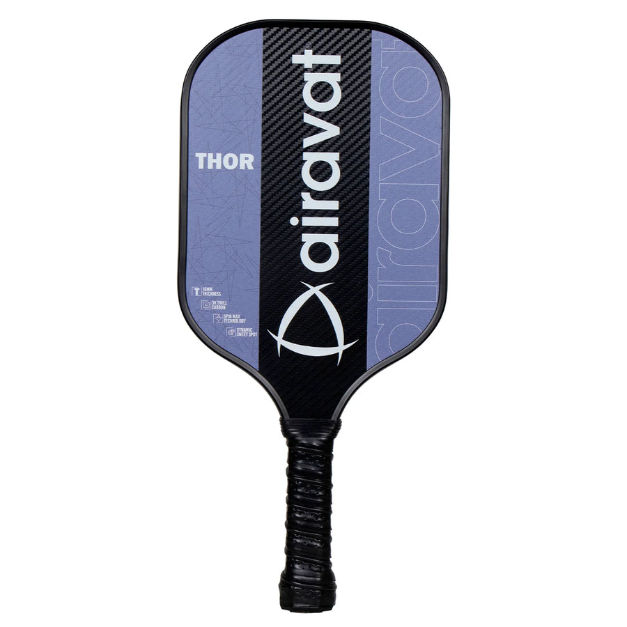 Airavat Thor 7408 Pickleball Paddle in Red/Blue - Graphite Surface for Power & Spin | ProBadminton.in