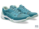 ASICS GEL ROCKET 11 INDOOR SHOES (BLUE TEAL/PALE MINT).