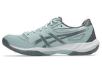 ASICS Gel Rocket 12 badminton shoe outsole Ocean Haze Concrete