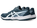 ASICS Upcourt 6 Raw Indigo White indoor court shoes pair