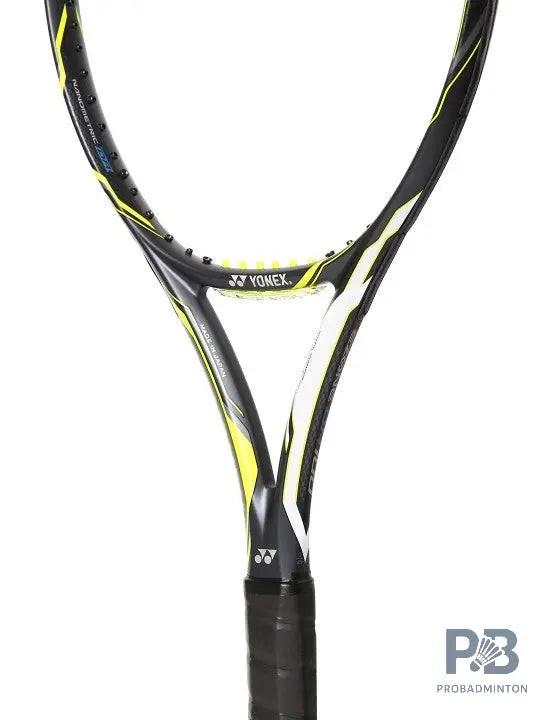 Yonex EZONE DR 100 Tennis Racquet | Black & Lemon Yellow.