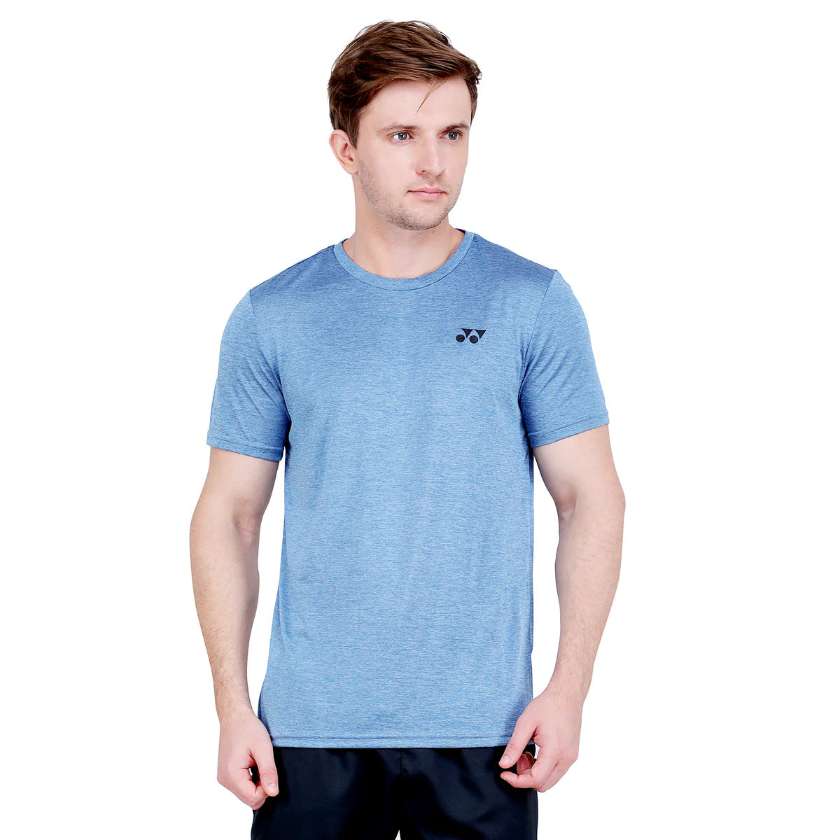 Yonex 1445C Mens Round Neck T-Shirt | Dusty Blue.
