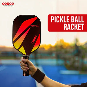 Cosco Punch Pickleball Paddle/Racket (Carbon Fiber Material)