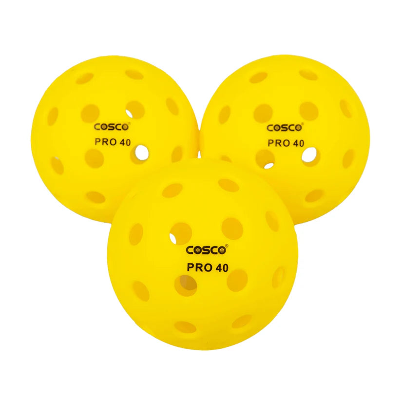 Cosco Pro 40 Pickleball (Pack of 3)