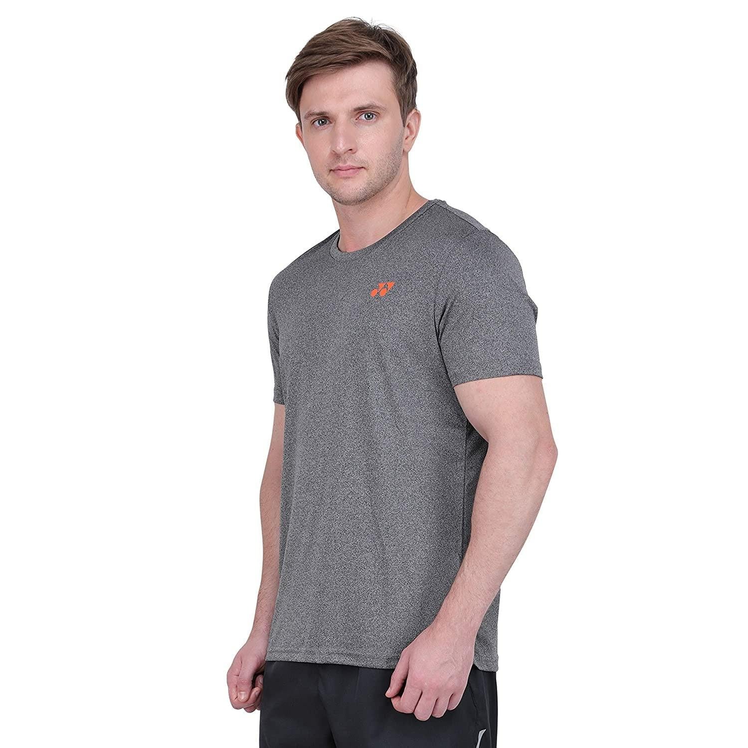 Yonex 1445M Mens Round Neck T-Shirt | Grey.