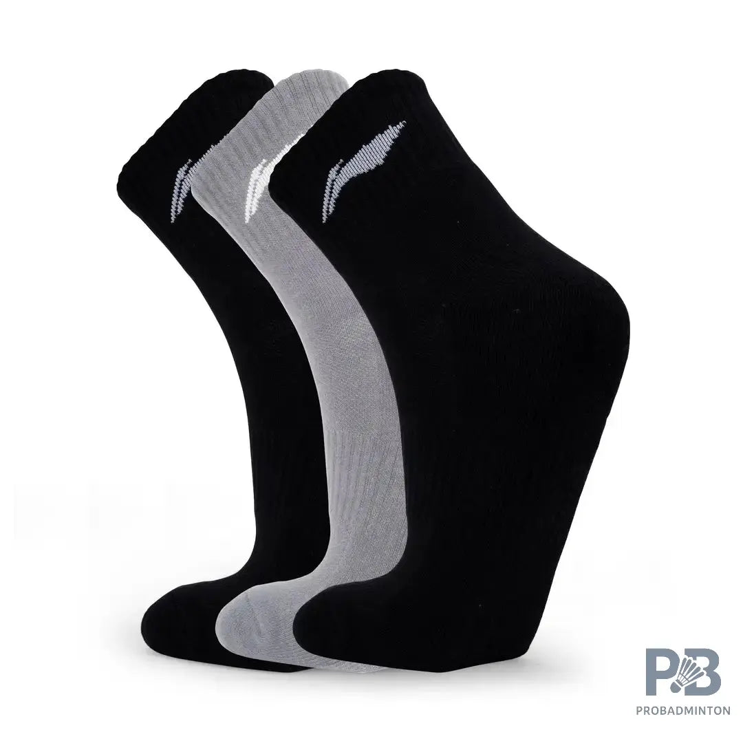 Li-Ning Badminton Socks (Pack of 3) | ProBadminton.in.