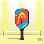 HEAD MINEME 24' Pickleball Paddle – Lightweight Design, Textured Grip & Polymer Core.