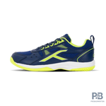 HUNDRED Raze Badminton Shoes - Non-Marking, X-Cushion Tech, Lightweight 327g (Assorted Colors).