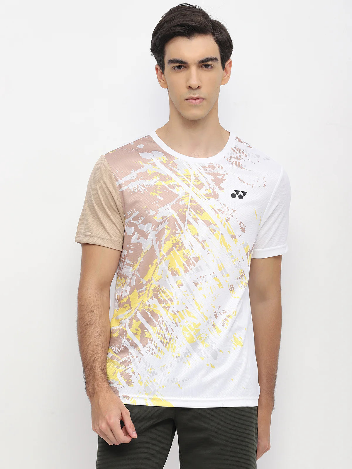 yonex tshirt round nek 2965 white