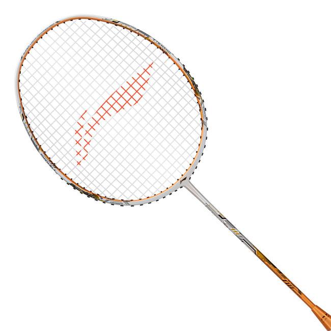 Li-Ning Air Force 78 - G3 Badminton Racket | White/Light Orange/Black.