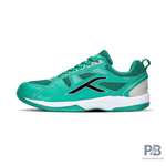 HUNDRED Raze Badminton Shoes - Non-Marking, X-Cushion Tech, Lightweight 327g (Assorted Colors).