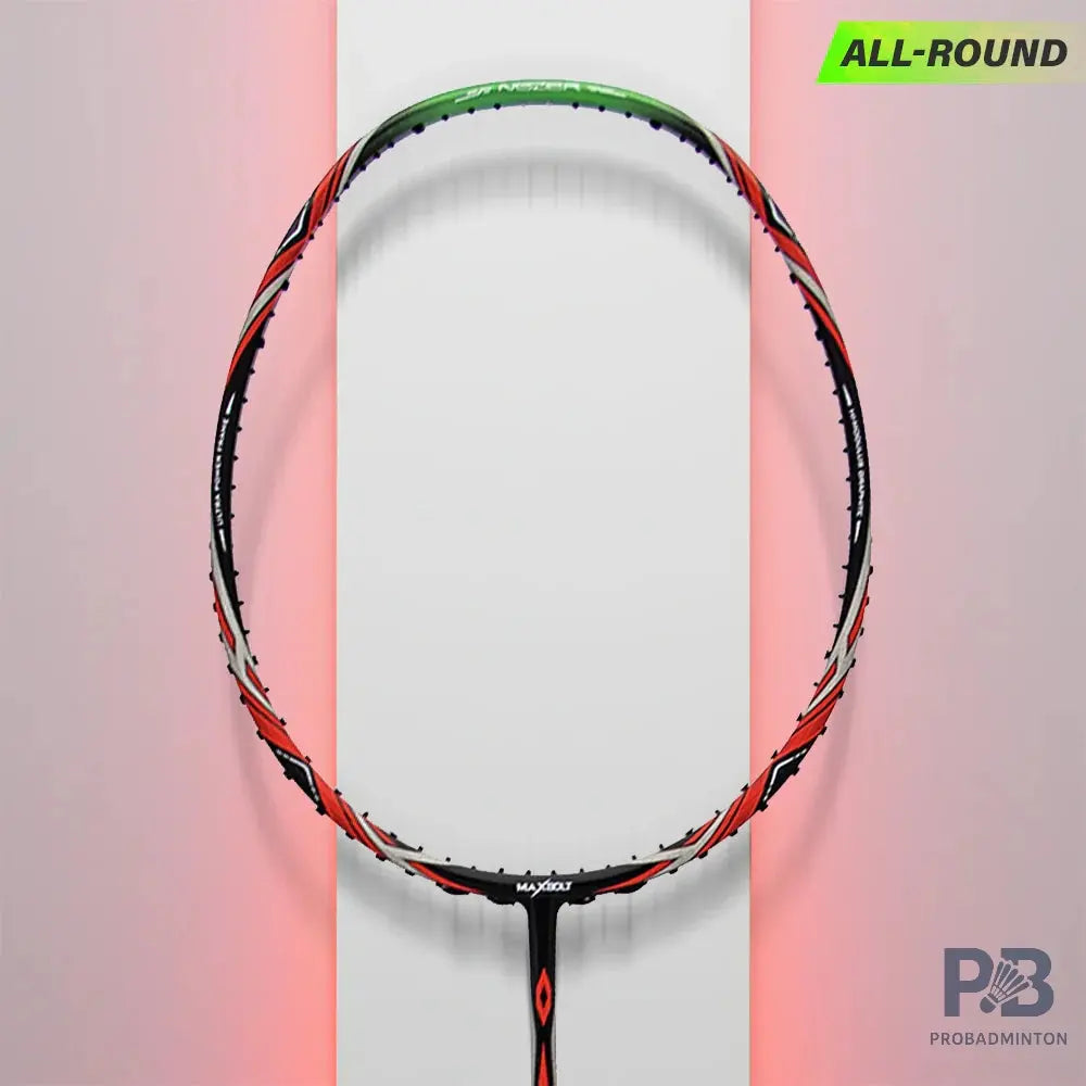 Maxbolt X-19 Badminton Racket - Red.