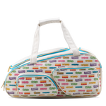 hundred iris pickelball bag white paddel

