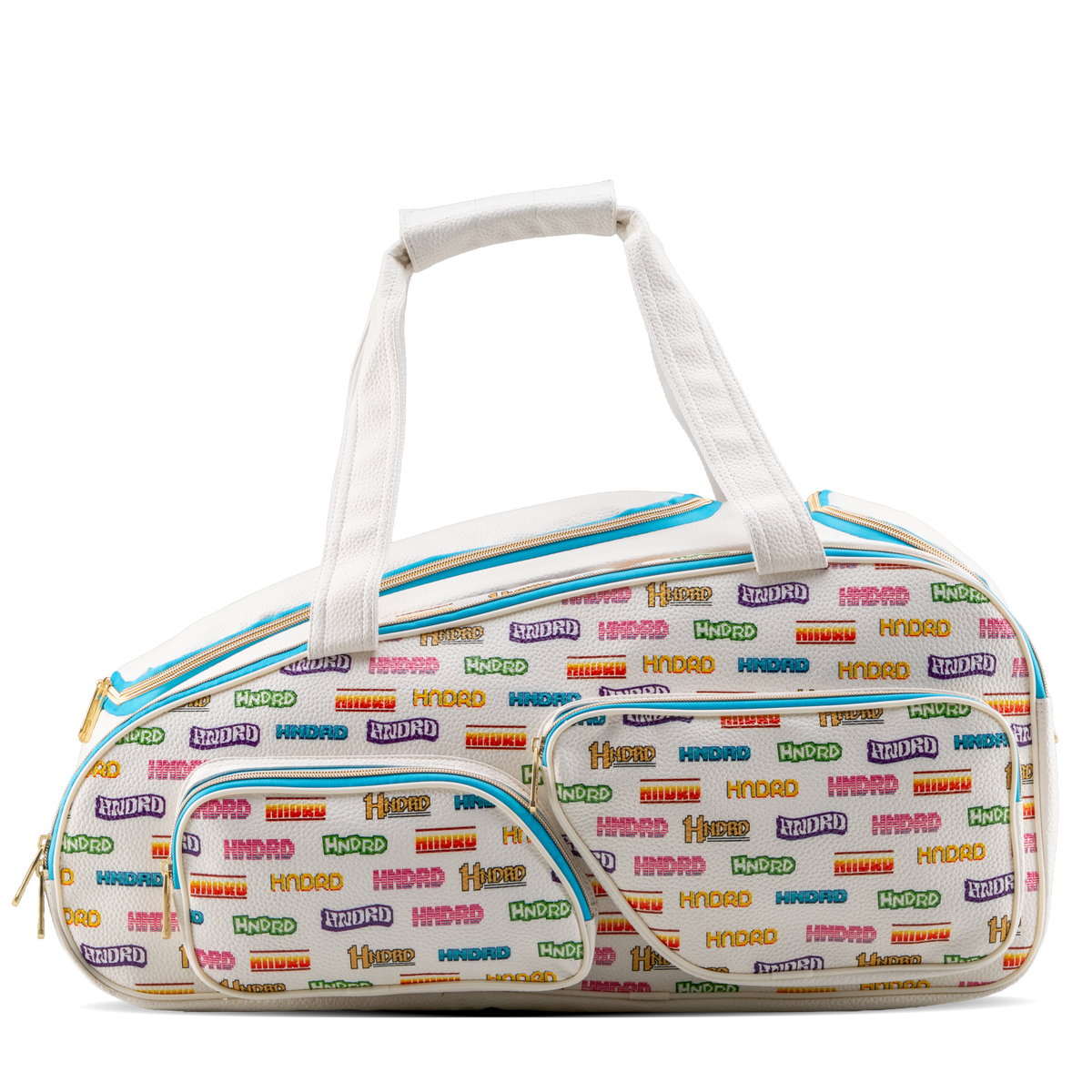 hundred iris pickelball bag white paddel

