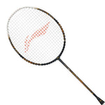 Li-Ning Air Force 77 - G3 Unstrung Badminton Racket | Dark Grey/White/Gold.