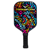 Transform Tyhoon Picklebal Paddel – Graphite Surfase, Polycore, and Vorteks Spin for Power and Controll.