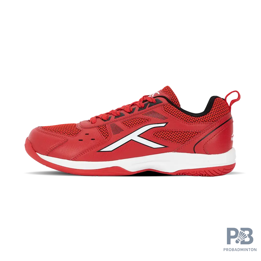 HUNDRED Raze Badminton Shoes - Non-Marking, X-Cushion Tech, Lightweight 327g (Assorted Colors).