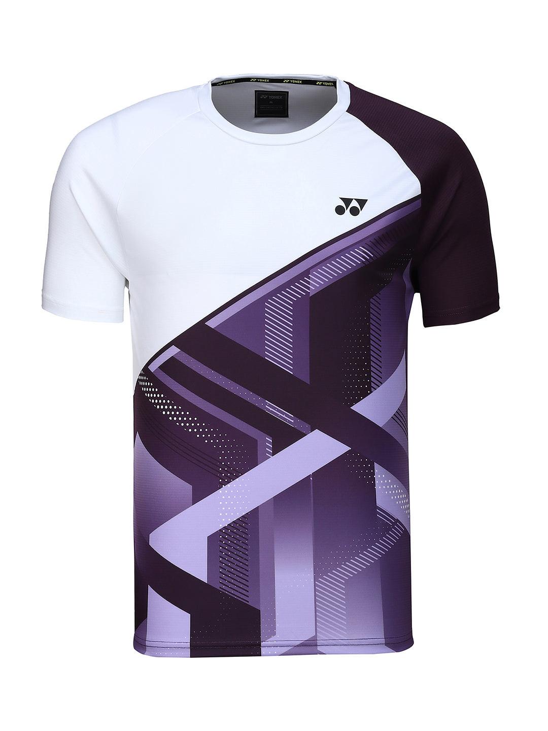 Yonex Badminton Tshirt Round Neck M 2993 - White Future Dust.