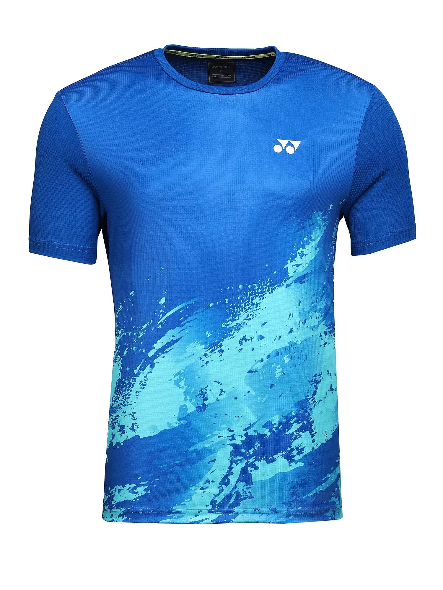 Yonex Badminton Tshirt Round Neck M 2999 - Classic Blue.