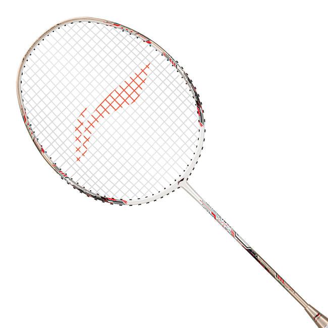 Li-Ning Air Force 79 - G3 Unstrung Badminton Racket | White/Gold/Red.