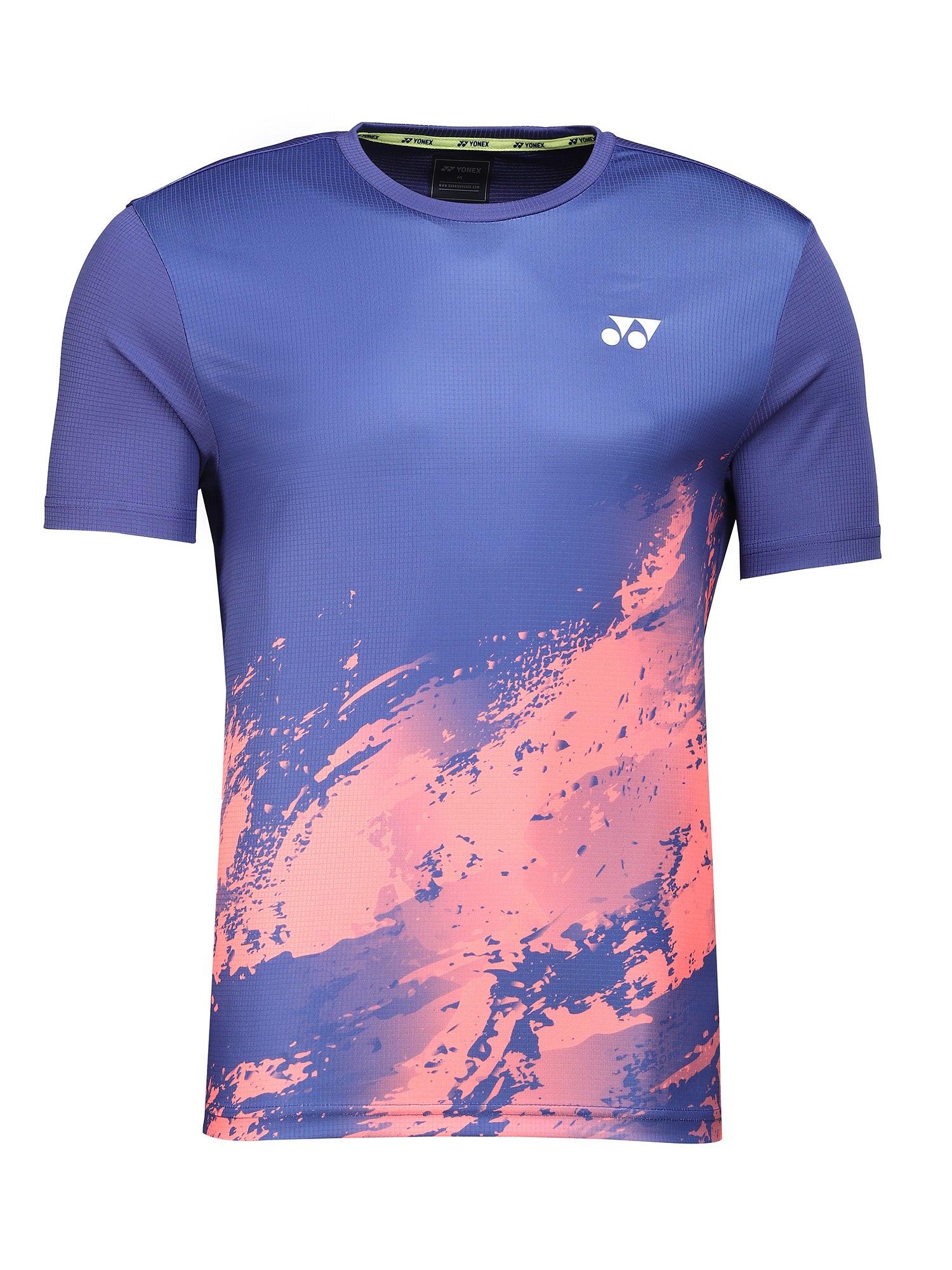 Yonex Badminton Tshirt Round Neck M 2999 - Skipper Blue.