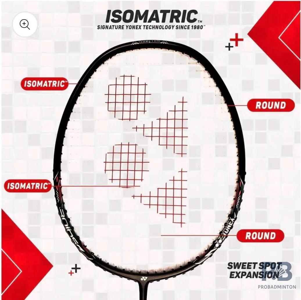 Yonex Astrox 37I Strung Badminton Racquet | Black (5U G4) |.