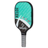 Airavat Keloz 7402 Pickleball Paddle ( Assorted colors) (Black / Cyan / Lime green)