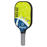 Airavat Keloz 7402 Pickleball Paddle ( Assorted colors) (Black / Cyan / Lime green)