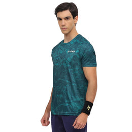 yonex tshirt round nek 2963 teal green

