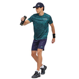 yonex badmnton shirt round nek 2963 teal green

