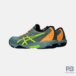 Asics GEL-ROCKET 11 Indoor Court Shoe ( Celadon / Safety Yellow).