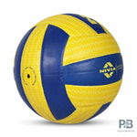 Nivia Air Strike Volleyball | Yellow and Blue | Suitable For Training/Match.