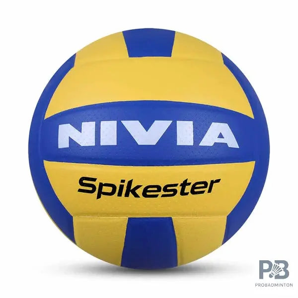 Nivia Spikester Volley Ball | Latex Bladder, to Play On All Indoor & Outdoor Surfaces.
