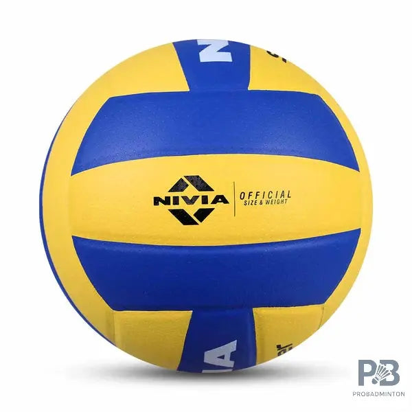 Nivia Spikester Volley Ball | Latex Bladder, to Play On All Indoor & Outdoor Surfaces.
