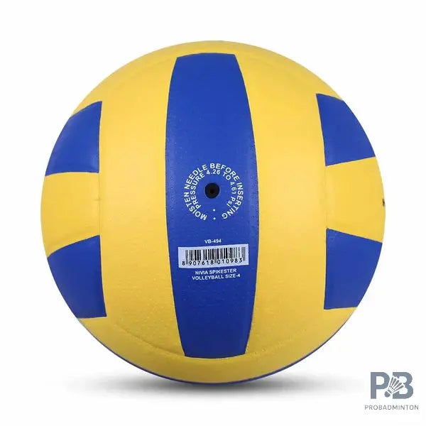 Nivia Spikester Volley Ball | Latex Bladder, to Play On All Indoor & Outdoor Surfaces.