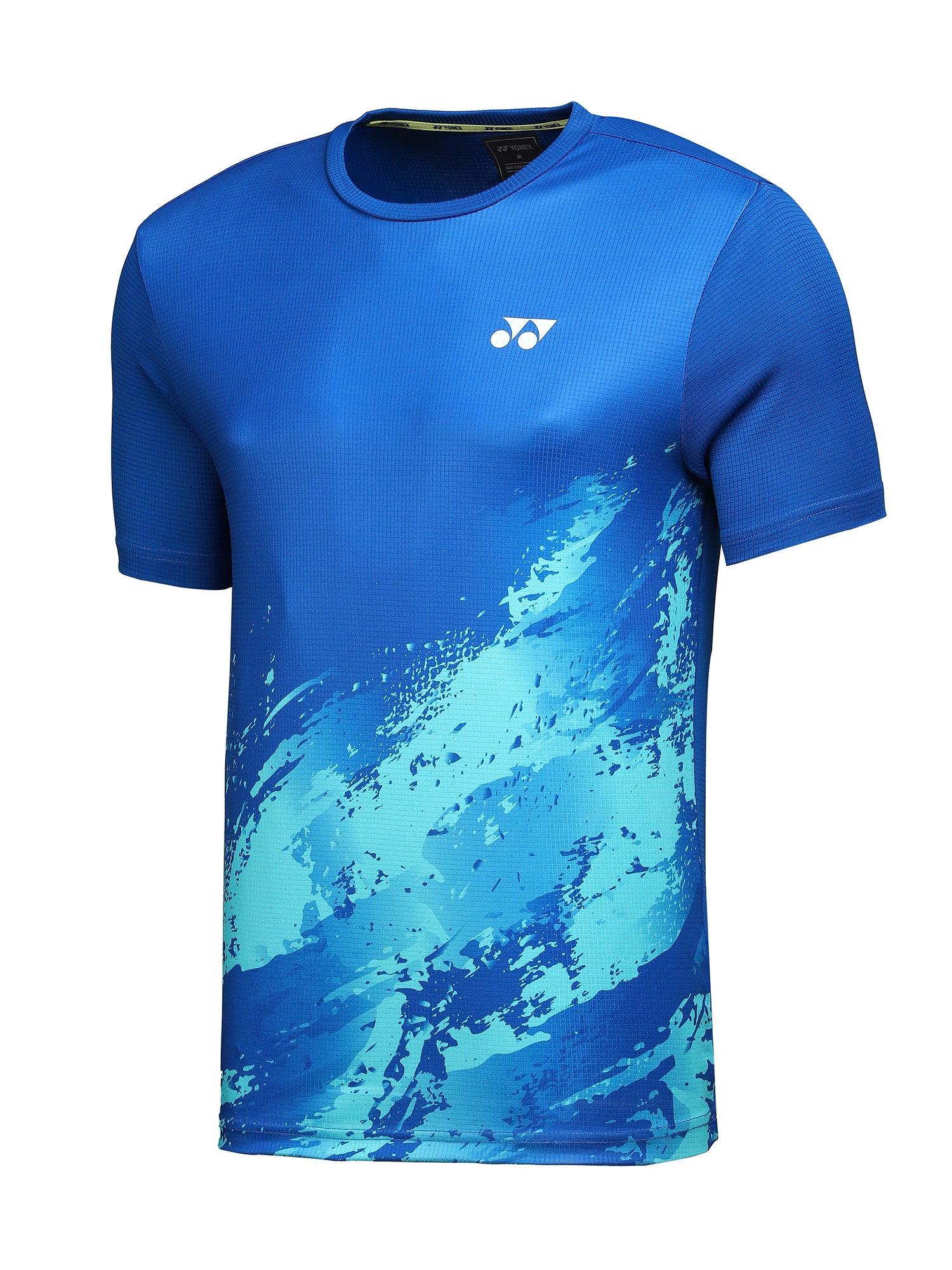 Yonex Badminton Tshirt Round Neck M 2999 - Classic Blue.