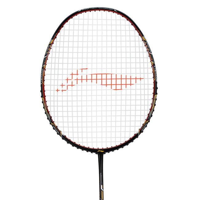 Li-Ning Air Force 78 - G3 Badminton Racket | Black/Orange Red/Gold.