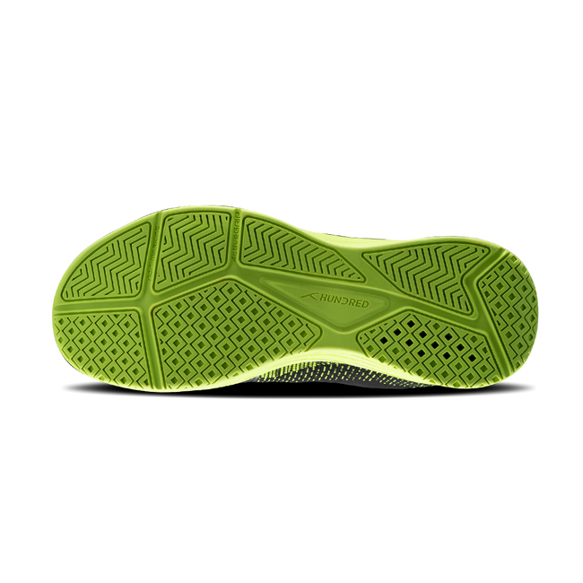 Hundred Court Flyer Badminton Shoe | BLACK/LIME.