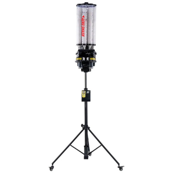 aero smash badminton training machine automatic shuttle feeder