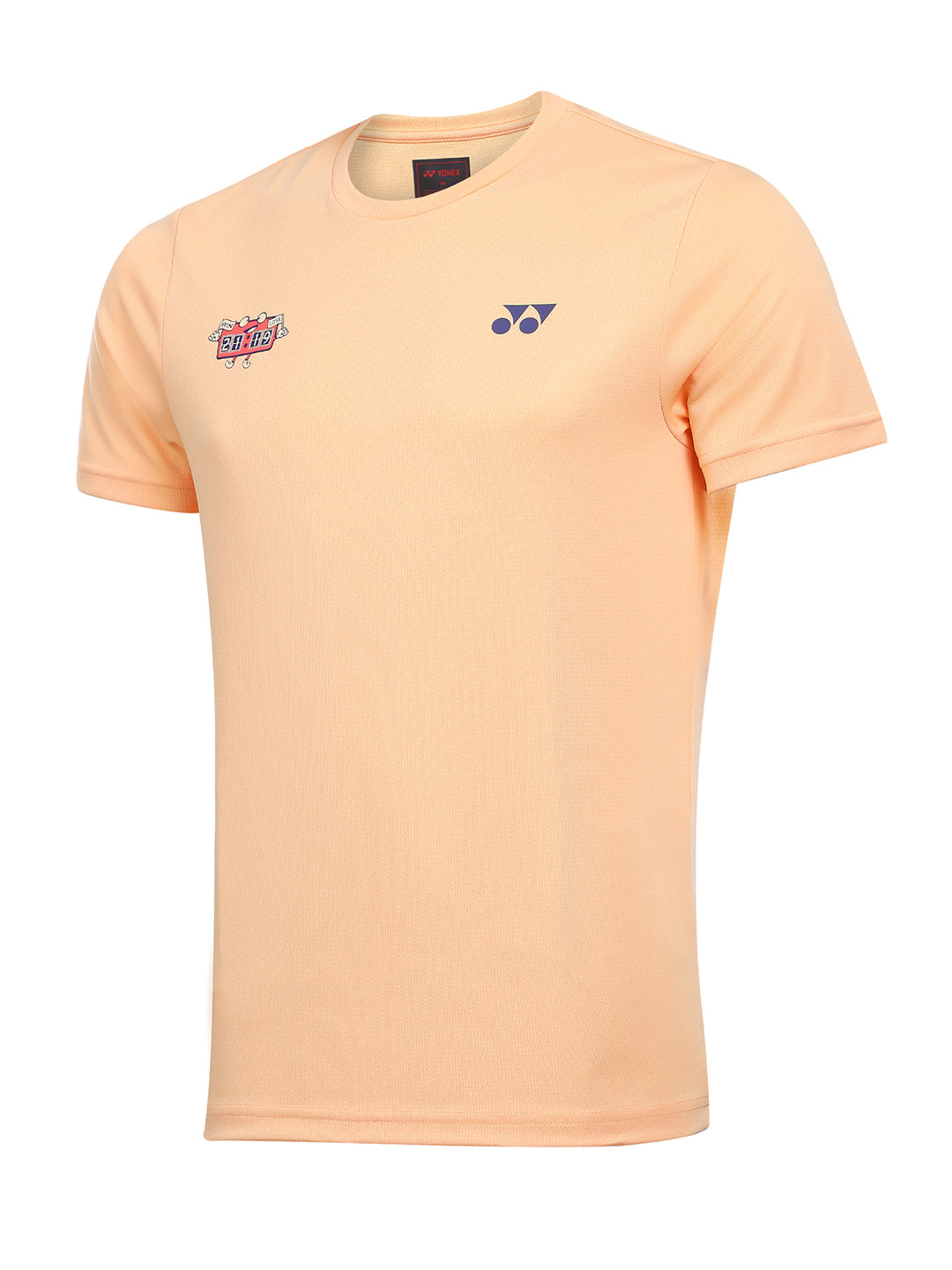 yonex m3053 badminton tshirt peach fuzz

