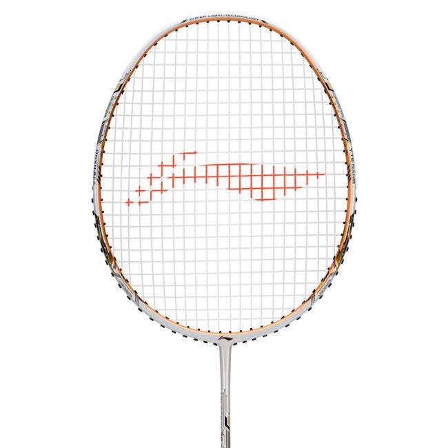 Li-Ning Air Force 78 - G3 Badminton Racket | White/Light Orange/Black.