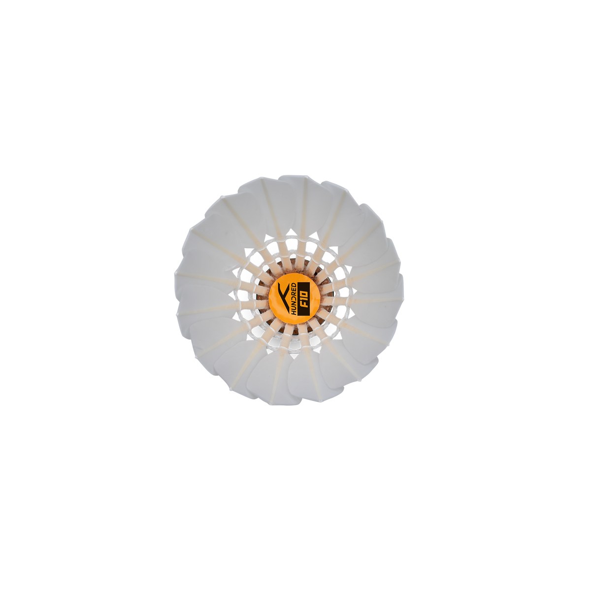 hundred f10 feather shuttelcock cork base

