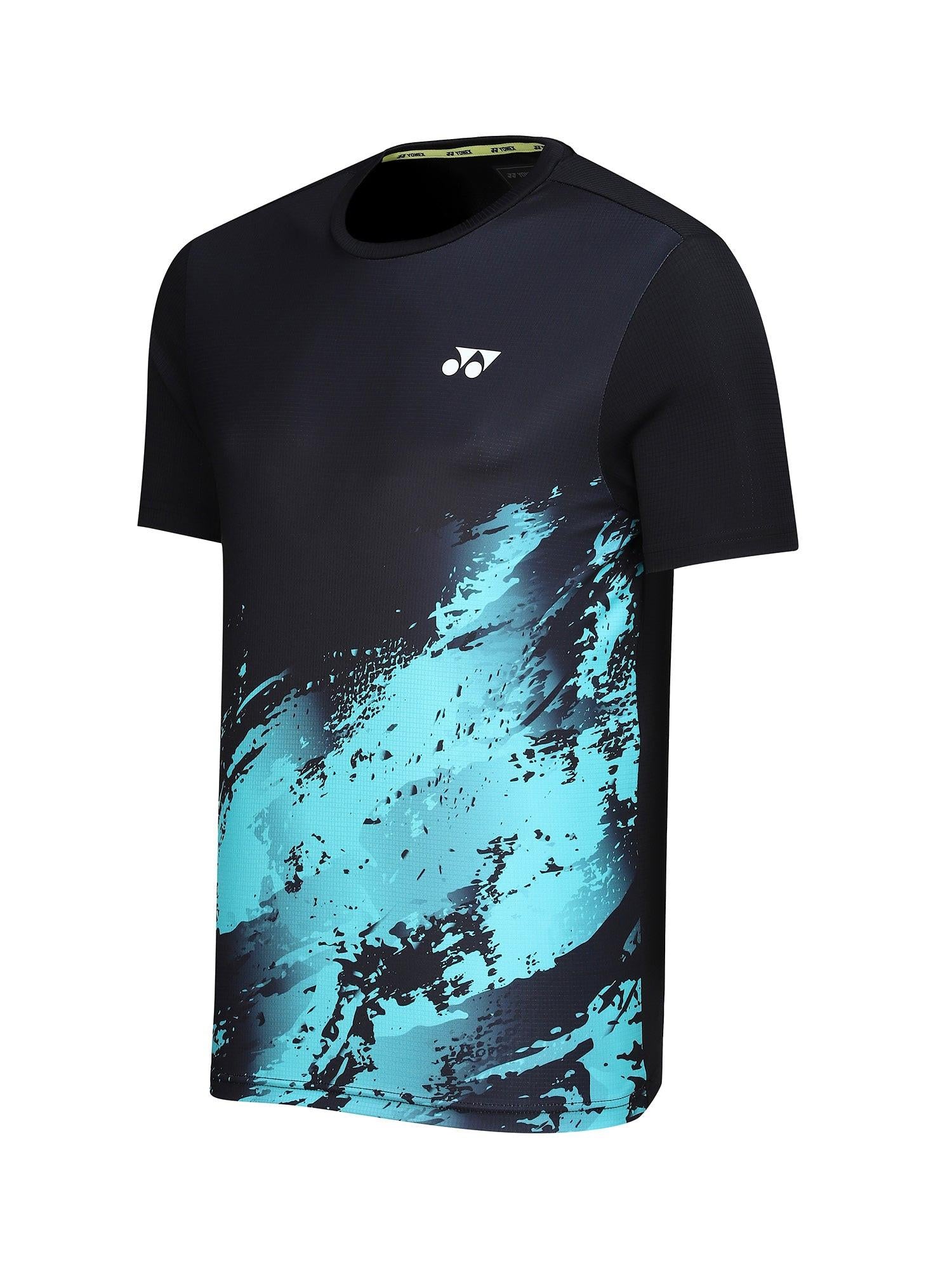 Yonex Badminton Tshirt Round Neck M 2999 - Jet Black.