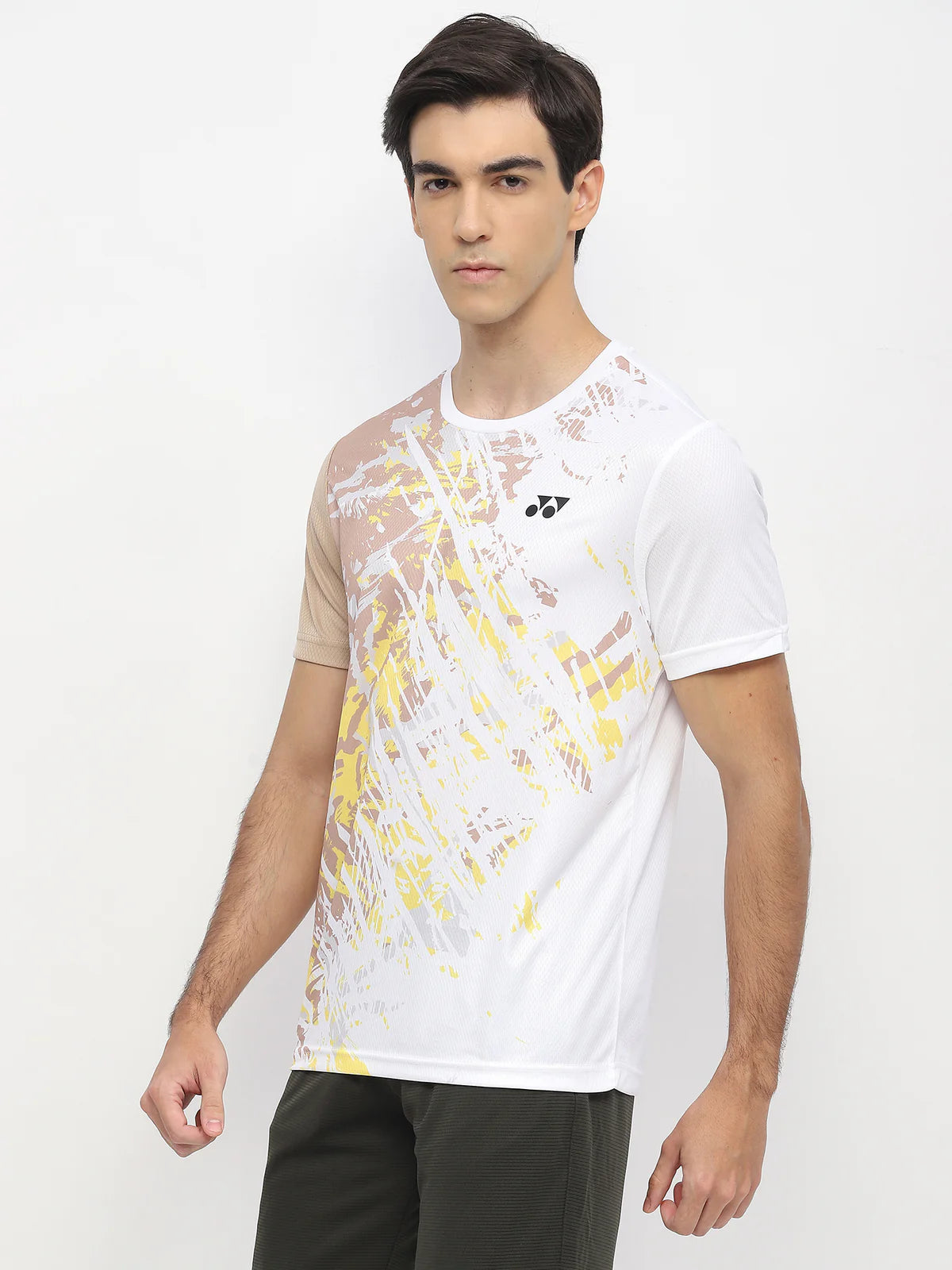 yonex 2965 white badmintn tee