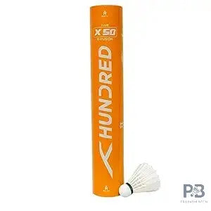 X-Fusion X50 Badminton Feather Shuttlecocks (Pack of 12) | Probadminton.in | Speed 76 and Speed 77.