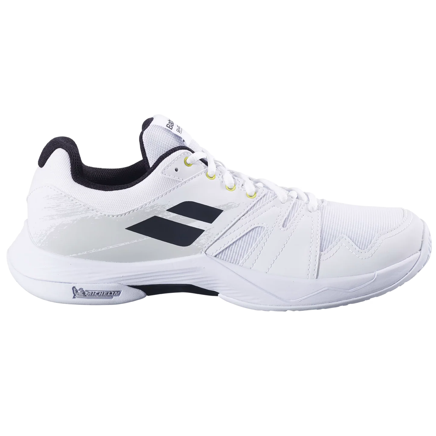 Babolat Shadow Team 2 Men Badminton Shoes White/White – Lightweight Indoor Court Shoes | Buy Online at Probadminton.in.