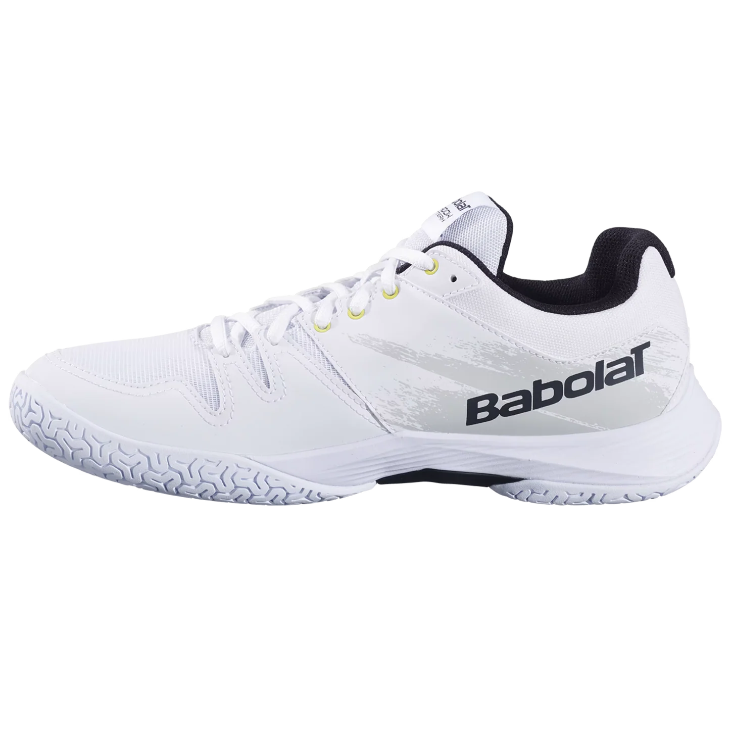 Babolat Shadow Team 2 Men Badminton Shoes White/White – Lightweight Indoor Court Shoes | Buy Online at Probadminton.in.