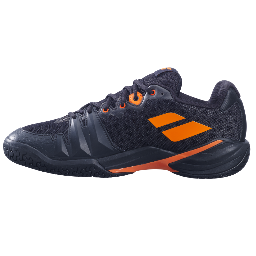 Babolat Shadow 4 Men’s Badminton Shoes Black/Orange – Professional Indoor Court Shoes | Buy Online at Probadminton.in