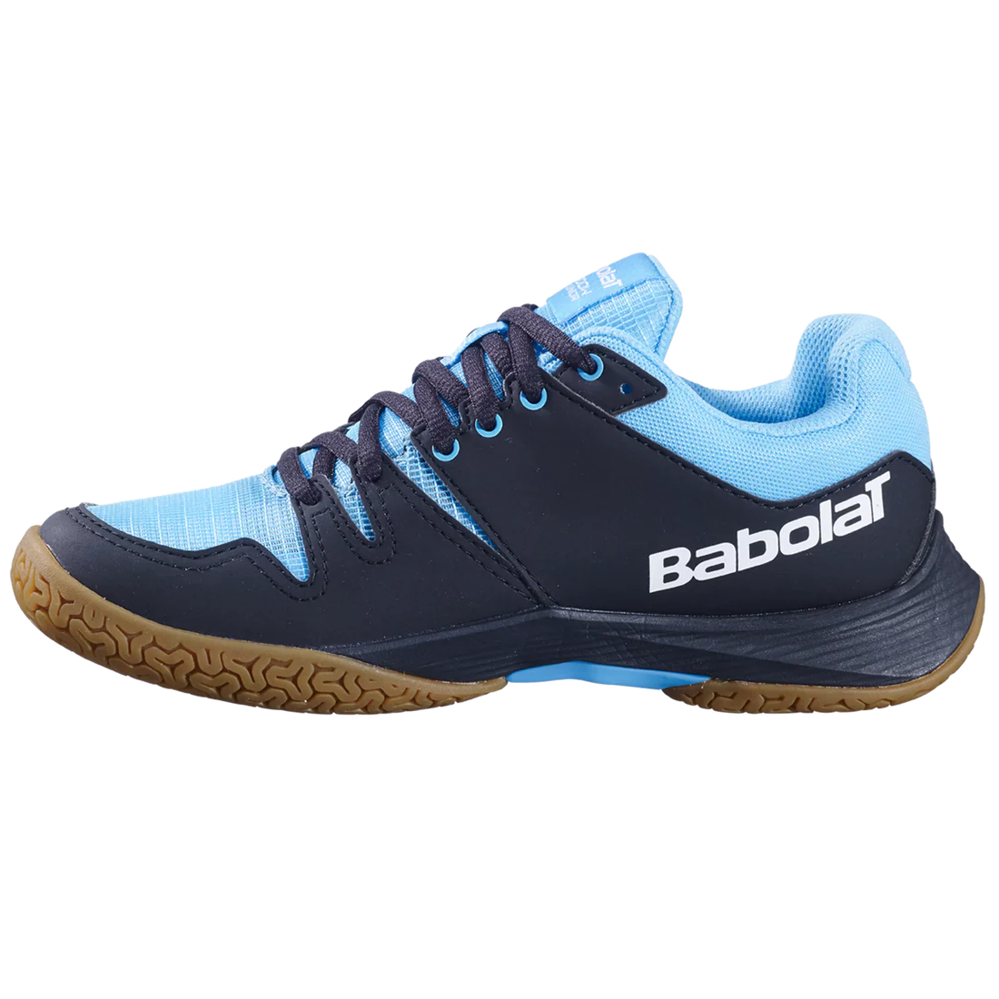 Babolat Shadow Team 2 Junior Badminton Shoes Black/Blue – Lightweight Indoor Court Shoes for Kids | Buy at Probadminton.in.