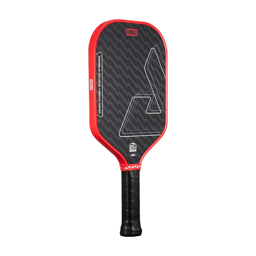 Joola Perseus Double Vision - Blaze Red – Pro-Level Pickleball Paddle with Double Sweet Spot Technology | Probadminton